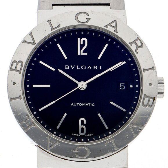 WATCH BVLGARI BB38SSAUTO Bulgari Bulgari black SS AT - Picture 1 of 8